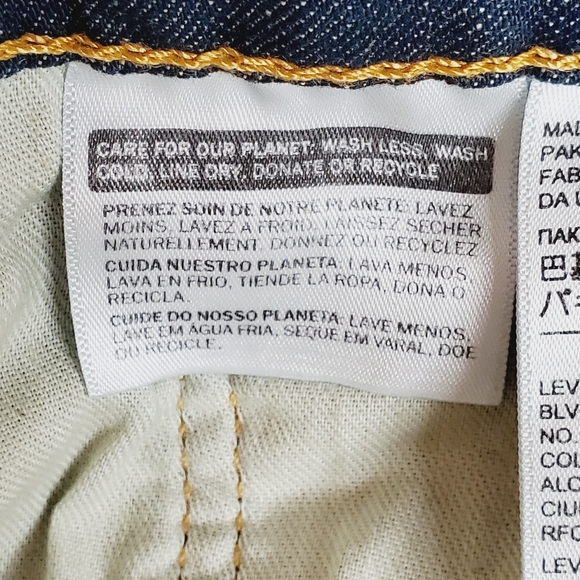 Levi's Men's 559 Big & Tall Relaxed Fit Jean's - Picture 8 of 12